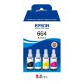 Epson Tintenpatrone schwarz / Cyan / magenta / gelb (C13T664640 / 664) (Multipack)